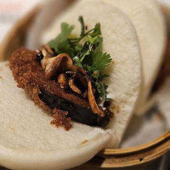 Wagamama - mushroom panko eggplant bao - Asian Fusion Near Me - Tampa, Florida Wagamama - mushroom panko eggplant bao - Asian Fusion Near Me - Tampa, Florida