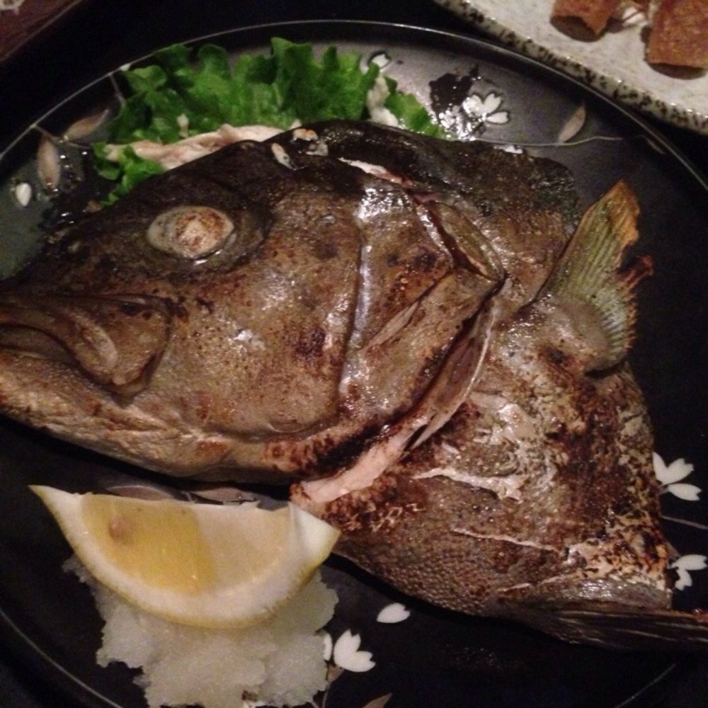 Manzo Japanese Itamae - Grilled fish cheek - Japanese Near Me - Richmond, British Columbia