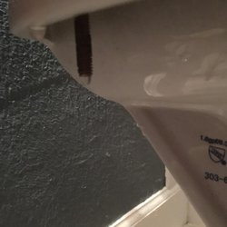 HouseMaster - Both toilet bolts not even checked, loose and leaking. "It took years to loosen up and no way wasn't leaking for past few years"