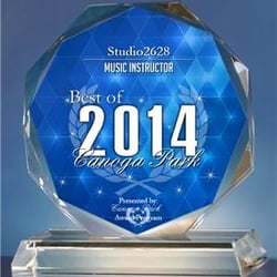 Studio 2628 - 2014 Best Singing Lessons in Canoga Park Award!