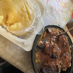 Spinach-Egusi w/ Goat