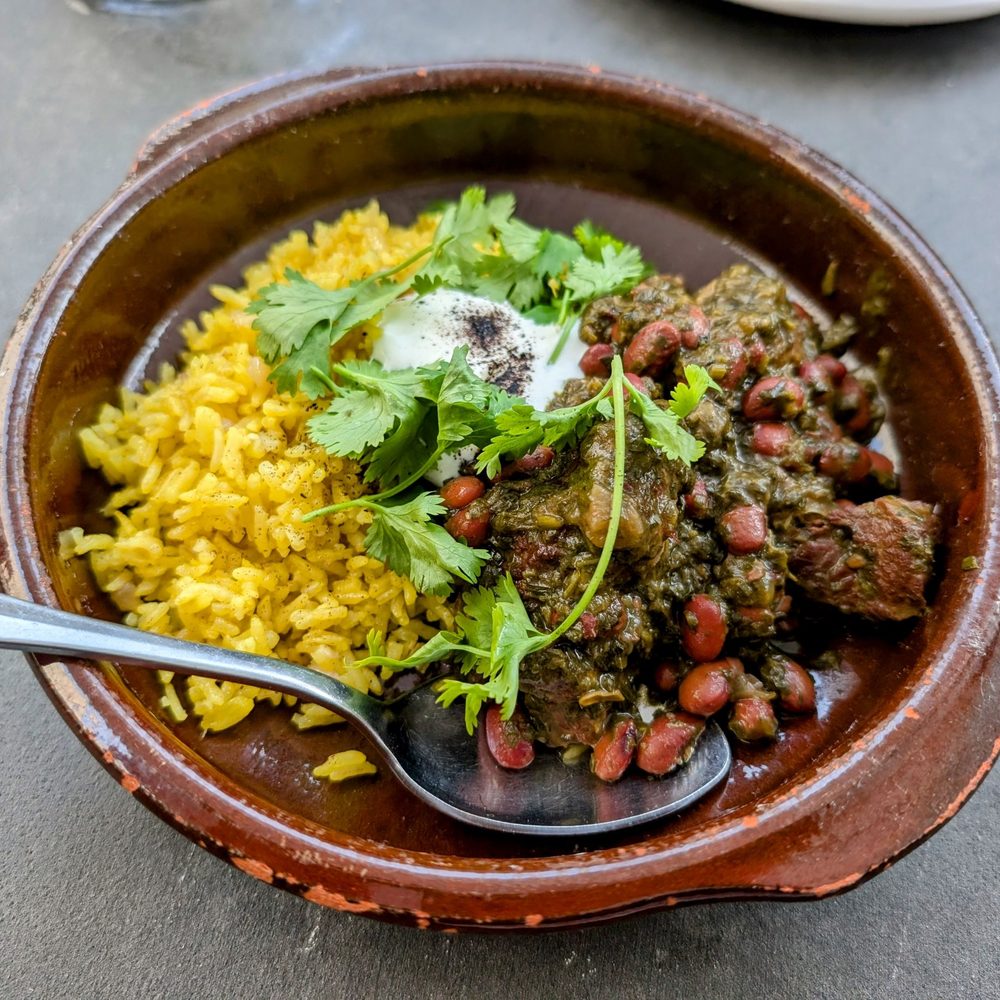 AOC - Domingo Rojos beans and lamb stew. - Cocktail Bars Near Me - Los Angeles, California AOC - Domingo Rojos beans and lamb stew. - Cocktail Bars Near Me - Los Angeles, California