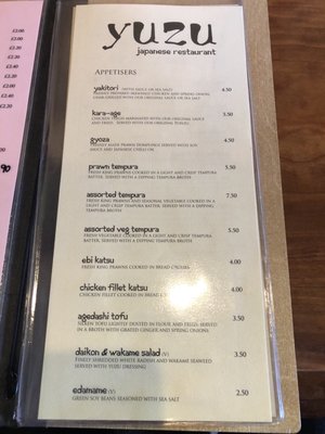 Menu photo 6 Yuzu Manchester, XGM