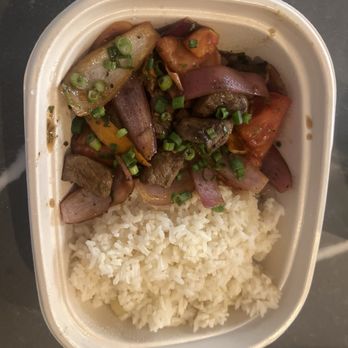 Merka Saltao - Saltado Combo (Half Sides) - Peruvian Near Me - Culver City, California