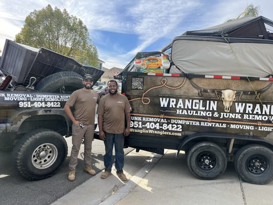 Junk Removal Services in Lake Elsinore - Is clutter taking over your home or job site in Lake Elsinore? Let Wranglin’ Wranglers handle the mess. We offer professional junk removal services throughout Lake Elsinore, from the lakeside to the foothills. Whether you’re cleaning out your garage, tackling yard debris, or managing a move-out, our licensed and insured team gets it done—quickly, affordably, and responsibly. Junk Removal Services in Lake Elsinore - Is clutter taking over your home or job site in Lake Elsinore? Let Wranglin’ Wranglers handle the mess. We offer professional junk removal services throughout Lake Elsinore, from the lakeside to the foothills. Whether you’re cleaning out your garage, tackling yard debris, or managing a move-out, our licensed and insured team gets it done—quickly, affordably, and responsibly.