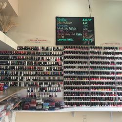 A T Nail & Spa - Huge selection of colors!
