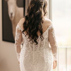 Harlow Salon - My wedding hair styled by Stacey from Harlow
