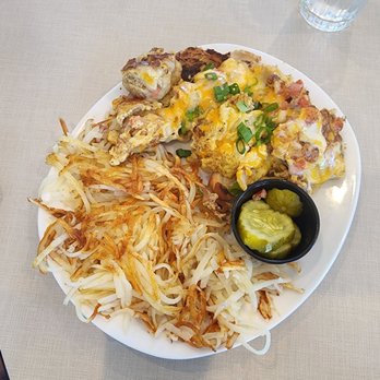 Scramblers - Nashville Hot Cauliflower croissant - Breakfast & Brunch Near Me - Canal Winchester, Ohio