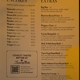 Menu Menu