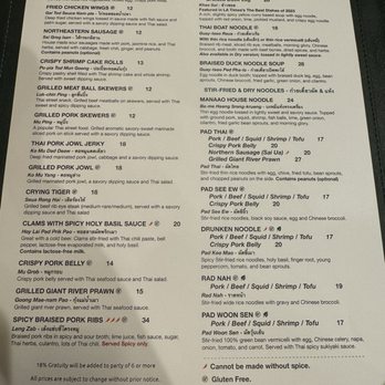 Manaao - Thai Near Me - Tustin, California