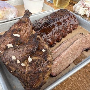 Smoke House - MOA-BBQ Platter RIBS BRISKET CHICKEN - Barbeque Near Me - Newport, Rhode Island Smoke House - MOA-BBQ Platter RIBS BRISKET CHICKEN - Barbeque Near Me - Newport, Rhode Island