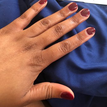 Golden Nails & Spa - WineBerry shellac. $25. - Nail Salons Near Me - Berkeley, California