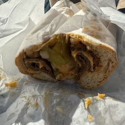 cheesesteak sub ($15.40)