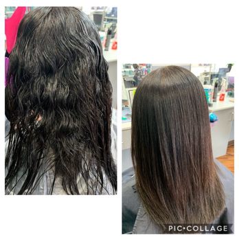 Detammy The Salon - Before and after treatment. - Hair Salons Near Me - Austin, Texas Detammy The Salon - Before and after treatment. - Hair Salons Near Me - Austin, Texas