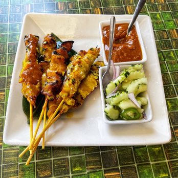 Natalee Thai - Chicken Sate - Thai Near Me - Los Angeles, California Natalee Thai - Chicken Sate - Thai Near Me - Los Angeles, California