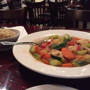 My Thai - Sweet n sour chicken n brown rice! - Thai Near Me - La Quinta, California My Thai - Sweet n sour chicken n brown rice! - Thai Near Me - La Quinta, California