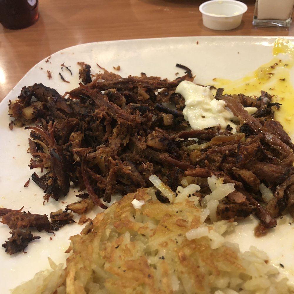 Jimmy's Egg - This pile of wood was served as corned beef hash. Too many breakfast spots. - Breakfast & Brunch Near Me - Omaha, Nebraska