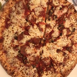 Papa Johns Pizza - Pepperoni and mushroom