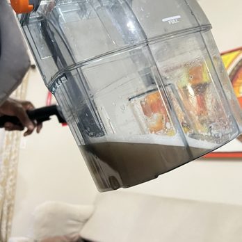 Peachtree Carpet Cleaning - Dirt from 13 inches of the couch JUST professionally cleaned - Home Cleaning Near Me Peachtree Carpet Cleaning - Dirt from 13 inches of the couch JUST professionally cleaned - Home Cleaning Near Me