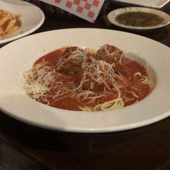 GrapeVine's Casual Italian Dining - Spaghetti and meatballs. - Italian Near Me - Dahlonega, Georgia