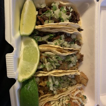 Castro's Taco Stand - 2 asada, pork, chicken, shrimp - Mexican Near Me - Lone Pine, California