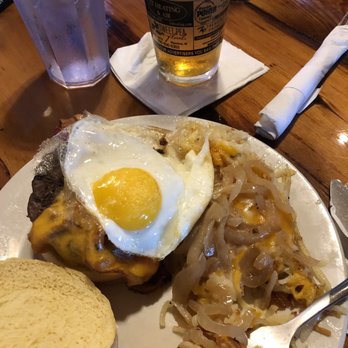 The Rodeside Grill - Breakfast burger. - American Near Me - Windsor, Wisconsin