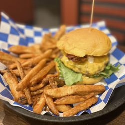 Chubbys Neighborhood Cafe - Their beer battered fries are superb!