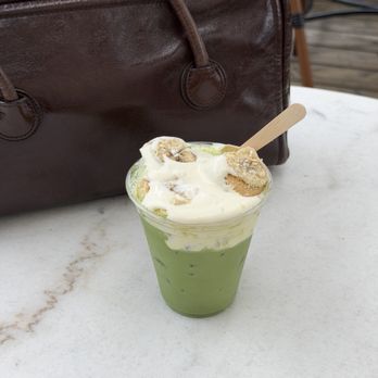 Compass Coffee Downtown - Banana pudding matcha - Coffee & Tea Near Me - Vancouver, Washington Compass Coffee Downtown - Banana pudding matcha - Coffee & Tea Near Me - Vancouver, Washington