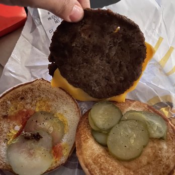 McDonald's - a hamburger and a pickle sandwich - Fast Food Near Me - Kent, Washington McDonald's - a hamburger and a pickle sandwich - Fast Food Near Me - Kent, Washington