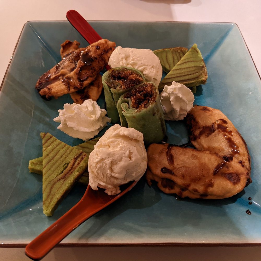 Café Amoi - Great dessert platter! - Indonesian Near Me - Amsterdam, New Hampshire Café Amoi - Great dessert platter! - Indonesian Near Me - Amsterdam, New Hampshire