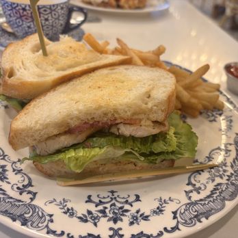 The Bloom Lounge - Grilled chicken Caesar salad sandwich - Breakfast & Brunch Near Me - Plano, Texas