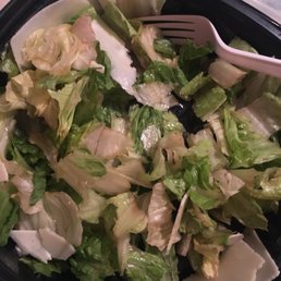 Wilted old salad