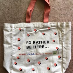 TJ Maxx - Didn't win the raffle, but I got a very nice shopping bag at Member Mornings! :)