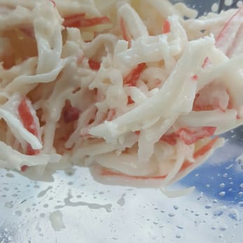 Randalls - This seafood salad with shrimp and crab was such a good impulse buy. I thought it would be good and boy is it good. - Grocery Near Me - Houston, Texas