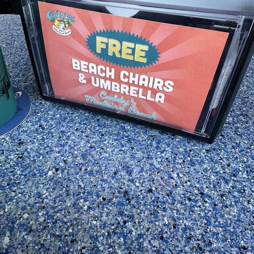Caddy's Madeira Beach - Free beach chairs and umbrellas! - Bars Near Me - Madeira Beach, Florida