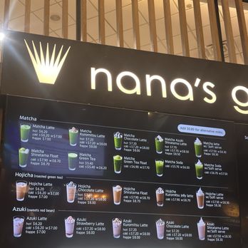Nana's Green Tea - Menu - Coffee & Tea Near Me - Honolulu, Hawaii Nana's Green Tea - Menu - Coffee & Tea Near Me - Honolulu, Hawaii