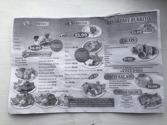 Menu photo 4 California Taco Shop Providence, RI Menu photo 4 California Taco Shop Providence, RI