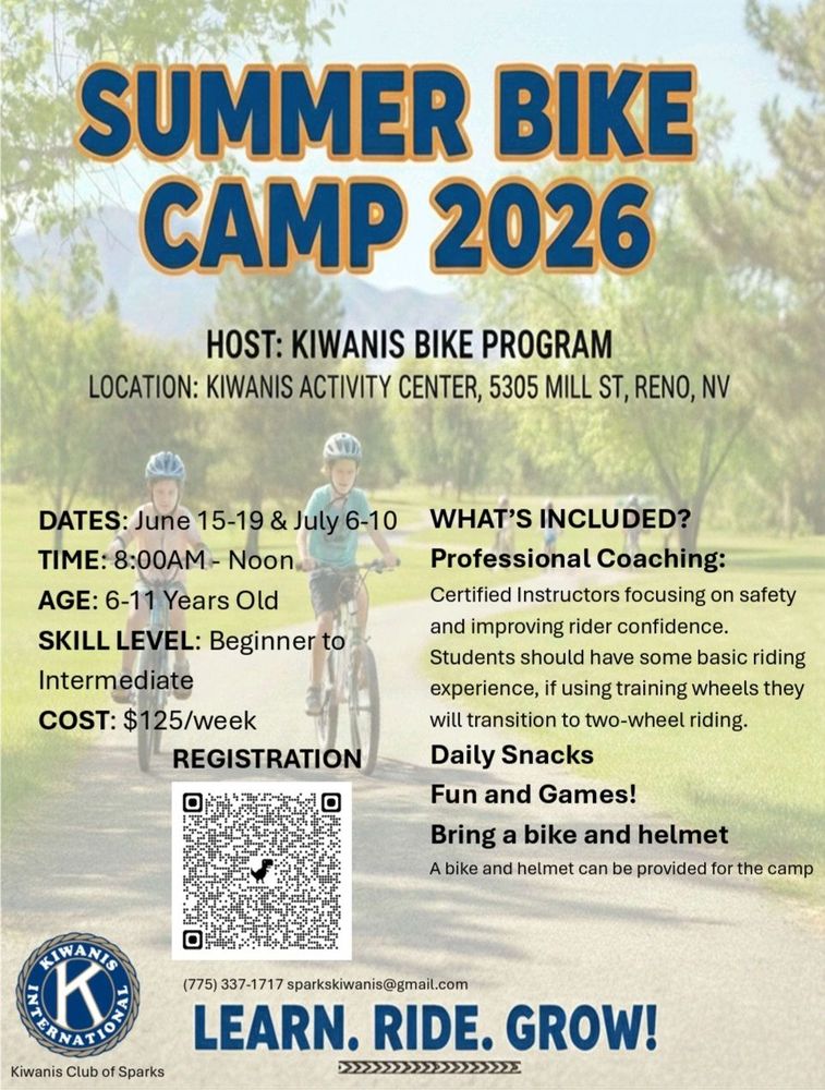 Kiwanis Non-Profit Bike Shop and Bike Program - social services organization in Reno, NV