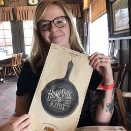 She asked to be in one picture in every review