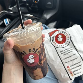 White Duck Espresso - S'mores iced coffee and apple cider donut bites - Coffee & Tea Near Me - Lutz, Florida White Duck Espresso - S'mores iced coffee and apple cider donut bites - Coffee & Tea Near Me - Lutz, Florida