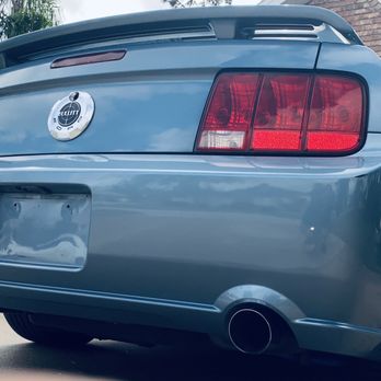 Lucky 7s Auto Body - New rear bumper color matched to car - Body Shops Near Me Lucky 7s Auto Body - New rear bumper color matched to car - Body Shops Near Me