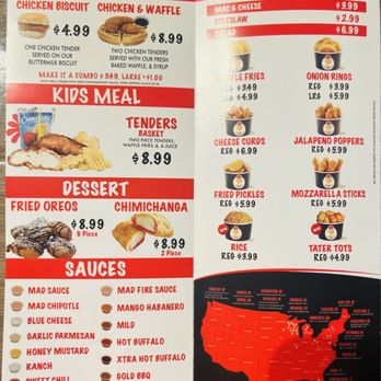 Mad Chicken - Menu - Fast Food Near Me - Baltimore, Maryland Mad Chicken - Menu - Fast Food Near Me - Baltimore, Maryland