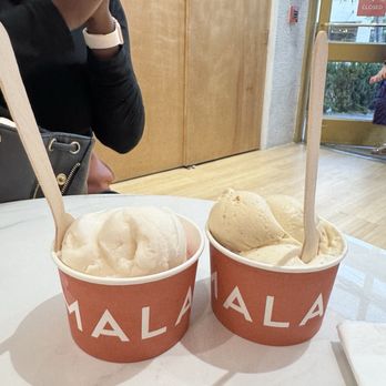 Malai - Lychee and Rose with Cinnamon Roasted Almonds - Ice Cream & Frozen Yogurt Near Me - Washington, DC, District of Columbia