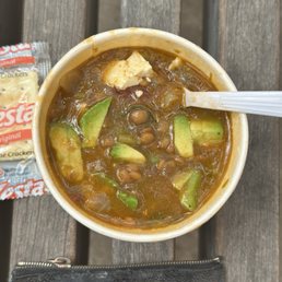 Lentil Soup w/ avocado Lentil Soup w/ avocado