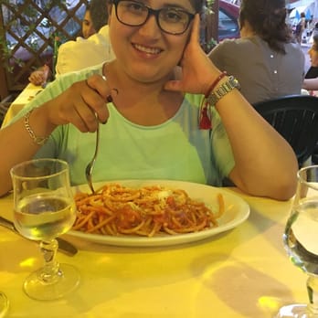 Falcone - Bucatini all' amatriciana - Pizza Near Me Falcone - Bucatini all' amatriciana - Pizza Near Me