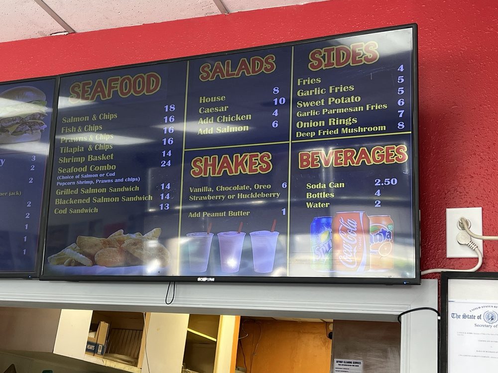 Baba's Halal Burgers & Seafood