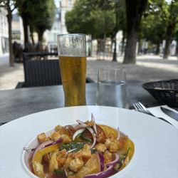 La Rumeur - Tomato burrata croutons