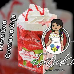 Tsitsiki Ice Cream & Snacks - Strawberry & Cream