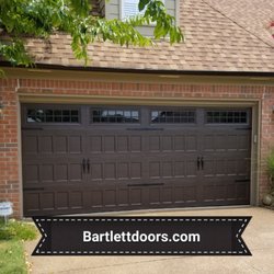 Bartlett Garage Doors - Carriage style garage door by Bartlett Garage Doors