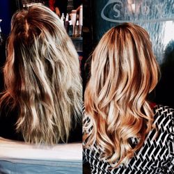 Salon Blu & Hair Extensions Lab - Headroom is extensions for volume in less than an hour lasting 4 to 6 months